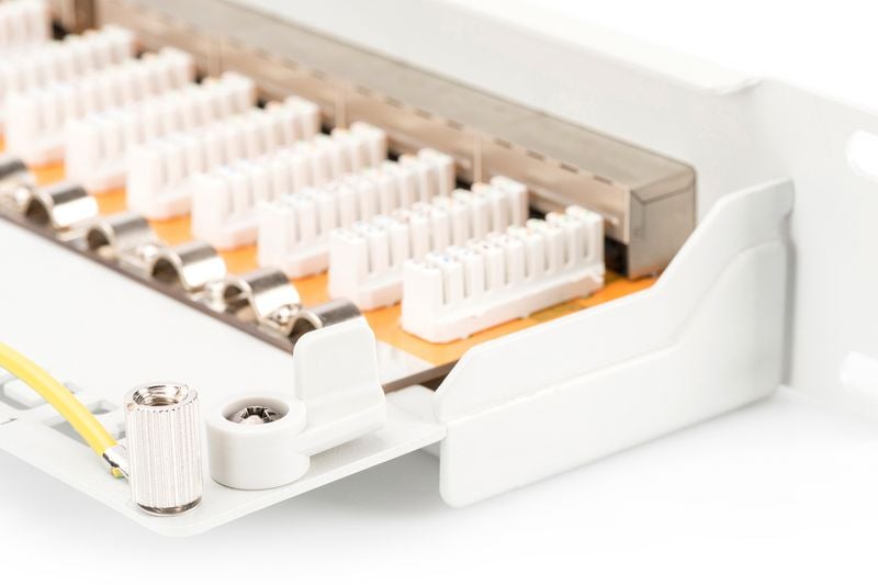 Patch panel DIGITUS 19" 24x RJ45 S/FTP kat.6 1U zdjęcie 4