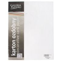 KARTON OZDOBNY SAWANNA BIAŁY 200G GALERIA PAPIERU