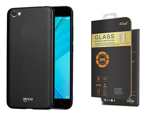 Etui LENUO Hard Case Xiaomi Redmi Note 5A + SZKŁO na Arena.pl