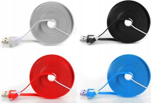 Kabel Micro USB Ładowarka Sieciowa 3m na Arena.pl