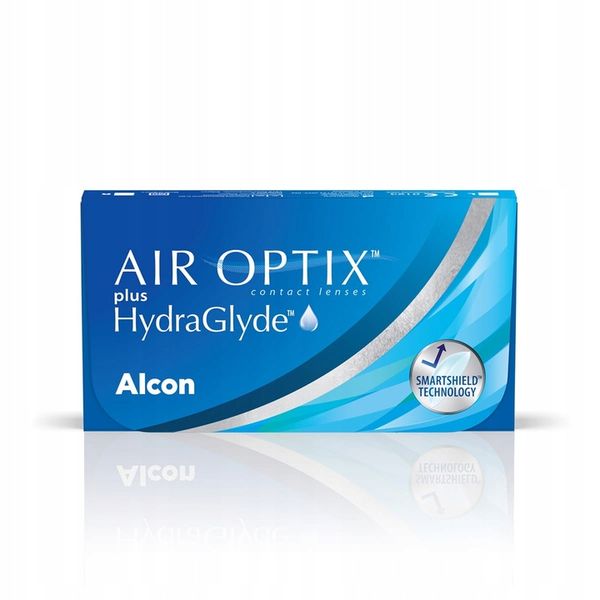 Air Optix Plus HydraGlyde, 3 szt. -4.25 zdjęcie 2