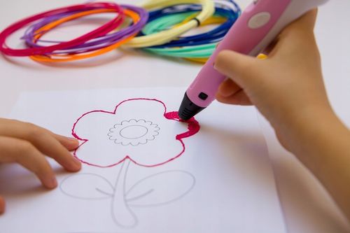 DŁUGOPIS 3D Dla Dzieci DRUKARKA 3 D PEN Zestaw i WKŁADY PLA 110 METRÓW na Arena.pl