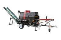 Piło łuparka spalinowa 20 ton 14KM łupiarka do drewna piłołuparka z piłą