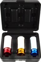 Geko Nasadki Udarowe Alufelg 3szt 17mm 19mm 21mm 1/2" CrV