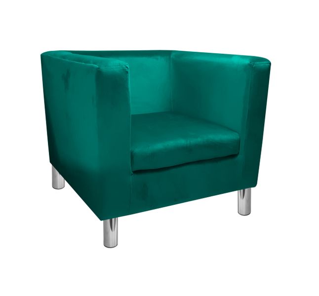 Fotel Monaco nogi chrom MG20 zdjęcie 1