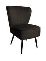 Fotel PRL nogi czarne MG05