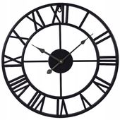 Zegar ścienny duży elektroniczny do salonu kuchni loft cichy na prezent