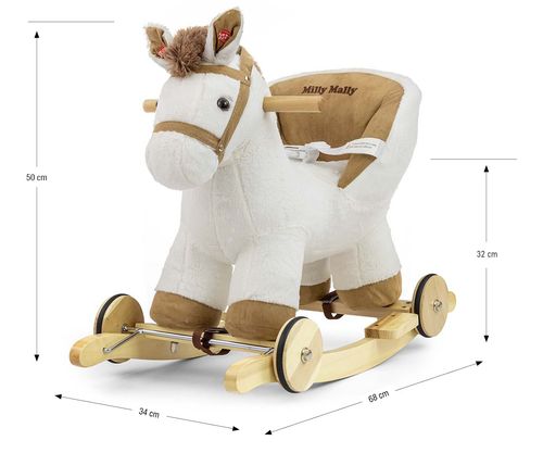 MILLY MALLY 5467 Koń Polly White na Arena.pl