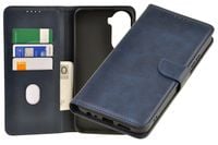 Etui portfel Wallet do Xiaomi Redmi A7 Pro granatowy