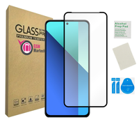 Szkło do XIAOMI REDMI NOTE 13 4G ochrona na ekran 5D czarna ramka hartowane