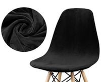 POKROWIEC NA KRZESŁO SKANDYNAWSKIE WELUR PREMIUM AKSAMIT ELASTYCZNY