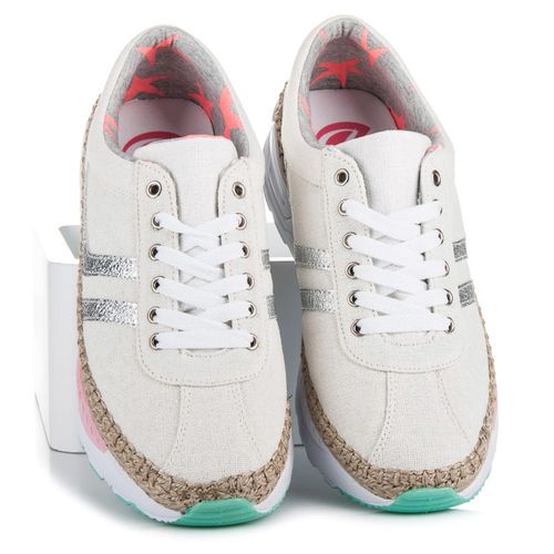 Sznurowane trampki espadryle r.37 na Arena.pl