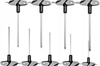 YATO ZESTAW KOMPLET KLUCZE TRZPIENIOWE Torx Z RĘKOJEŚCIĄ T10-T50 9 sztuk