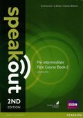 Speakout 2ed Pre-Intermediate Flexi CB 2 + DVD Praca zbiorowa