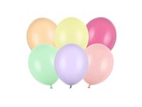 Balony pastelowe mix jasnych kolorów strong, 12 cm 100 szt.