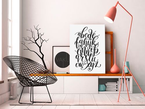 56840 Obraz na płótnie ALPHABET - NAPIS na Arena.pl
