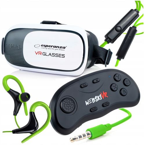 POMYSŁ NA PREZENT DLA 10 11 12 13 LATKA POD CHOINKĘ GOGLE VR 360 3D + PAD na Arena.pl