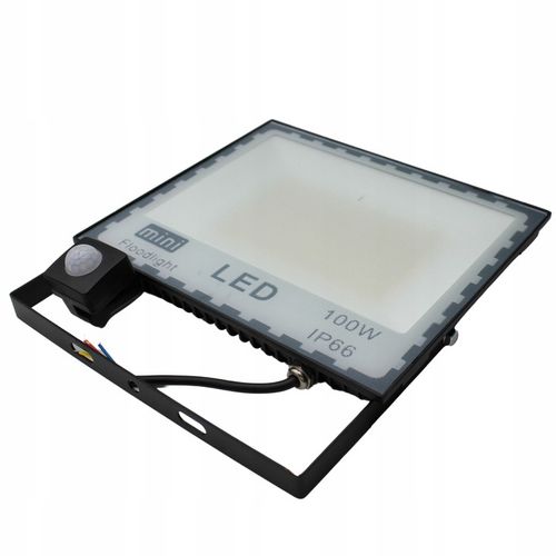 HALOGEN NAŚWIETLACZ LED LAMPA 100W CZUJNIK RUCHU na Arena.pl