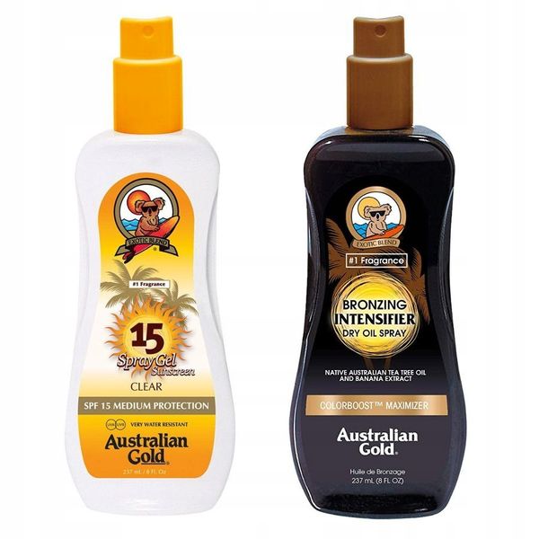 Australian Gold Spray 15 + Intensifier Olejek zdjęcie 1