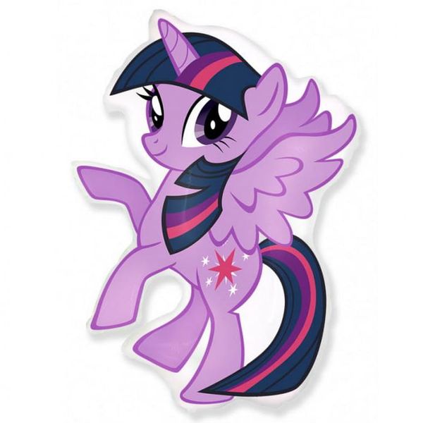 Balon foliowy 60cm - Kucyki: Twilight zdjęcie 1