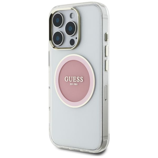 Etui Guess do iPhone 16 Pro, Różowy zdjęcie 2