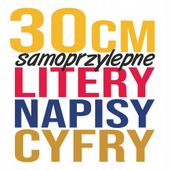 LITERY NAPISY Reklama na Samochód Witrynę Szybę