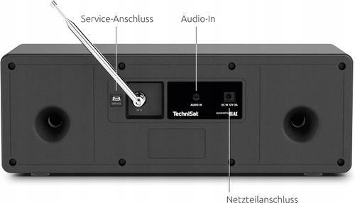 Radio sieciowe DAB+, FM TECHNISAT Digitradio 4 Czarny Bluetooth na Arena.pl
