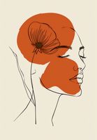 Plakat 68x98cm Ciepło Kwiatu