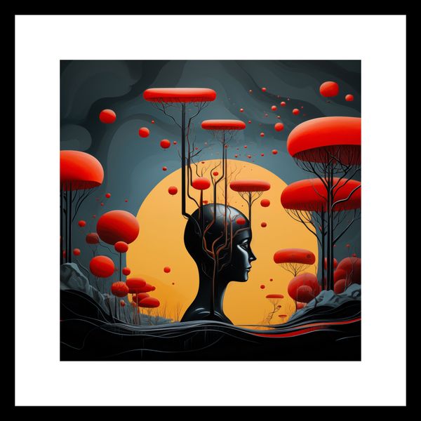 Plakat 30x30cm Myślokształty zdjęcie 3