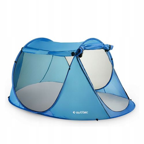 NAMIOT PLAŻOWY SAMOROZKŁADAJĄCY PARAWAN POP UP ZAMYKANY Z DASZKIEM OUTTEC na Arena.pl
