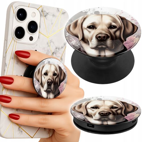 Uchwyt do telefonu Popsocket na palce/stojak PIESEK PIESKI HUSKY PSIE WZORY na Arena.pl