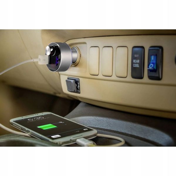 Transmiter Bluetooth zestaw głośnomówiący microSD zdjęcie 6