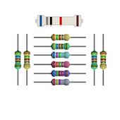 10x rezystor 68K tolerancja 1% moc 1/4W