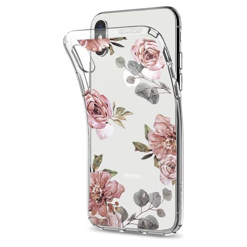 SPIGEN LIQUID CRYSTAL Apple iPhone X - AQUARELLE ROSE na Arena.pl