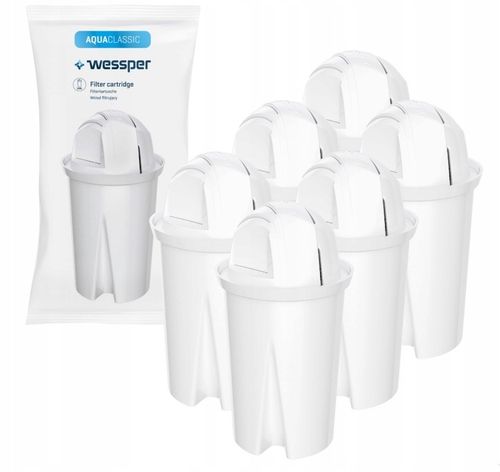 Wkład filtrujący Wessper AquaClassic do Brita 6szt na Arena.pl