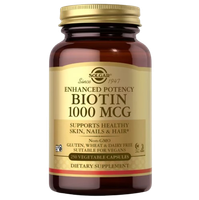 SOLGAR Biotin 1000 mcg - Biotyna 1000 mcg (250 kaps.)
