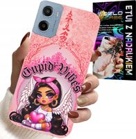 ETUI DO MOTOROLA E15 / G05 - CUPID VIBES Z UROCZĄ ANIOŁKIEM PLECKI