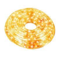 WĄŻ ŚWIETLNY 240 LED LAMPKI BIAŁY CIEPŁY 10m