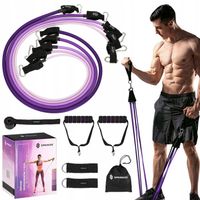 ZESTAW 5 GUM OPOROWYCH DO ĆWICZEŃ WORKOUT BANDS FITNESS WYSOKA JAKOŚĆ