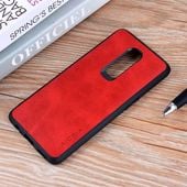 Etui AIORIA Vintage LEATHER do OnePlus 6 czerwony