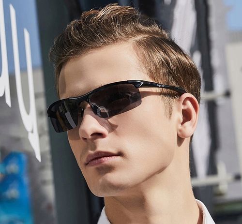 bigEYE - OKULARY POLARYZACYJNE MĘSKIE KIEROWCÓW ALUMINIUM Premium - na Arena.pl