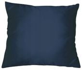 Poszewka satyna bawełniana 70x80 Bielbaw Greno granatowa