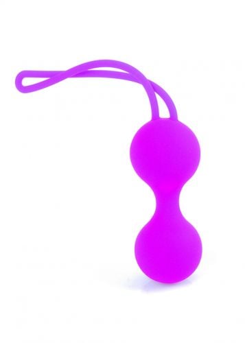 kulki silicone kegal balls set   purple na Arena.pl