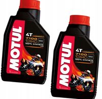 OLEJ SILNIKOWY SYNTETYCZNY MOTUL 10W-40 4T 7100 ESTER 1L