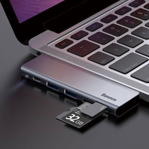 BASEUS UCN3266 ADAPTER TYPE-C TO MULTI PORT 5IN1 GREY na Arena.pl
