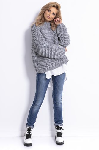 Sweter CHUNKY KNIT F790 Mocca S/M na Arena.pl