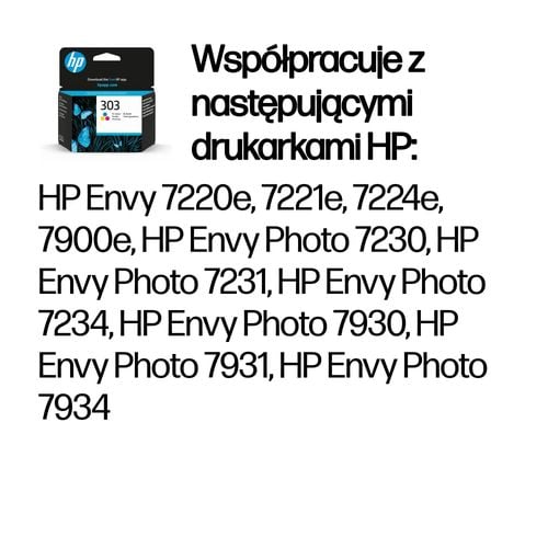 Tusz HP 303 (T6N01AE) Color na Arena.pl