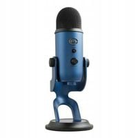 Mikrofon pojemnościowy studyjny BLUE YETI NIEBIESKI USB - granatowy