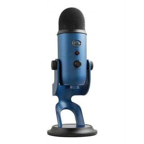 Mikrofon pojemnościowy studyjny BLUE YETI NIEBIESKI USB - granatowy na Arena.pl