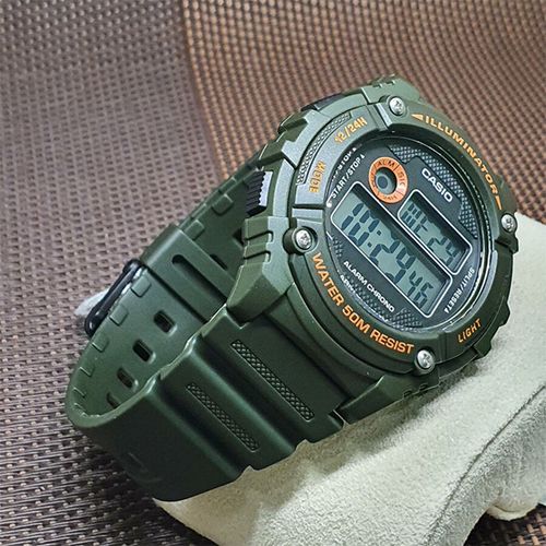 Zegarek Męski Casio W-216H-3B + BOX na Arena.pl